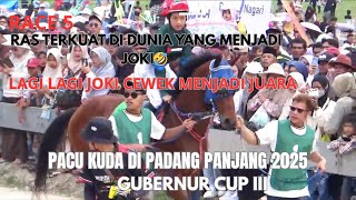 PADANG PANJANG HORSE RACE 2025 - UNBEATABLE FEMALE JOCKEY IN PADANG PANJANG HORSE RACE