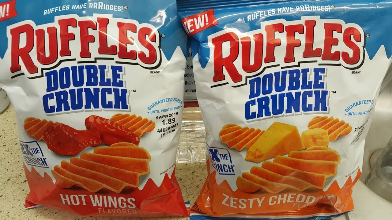WE Shorts - Ruffles Double Crunch Hot Wings & Zesty Cheddar
