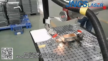 fiber laser welding machine with collaborative robot