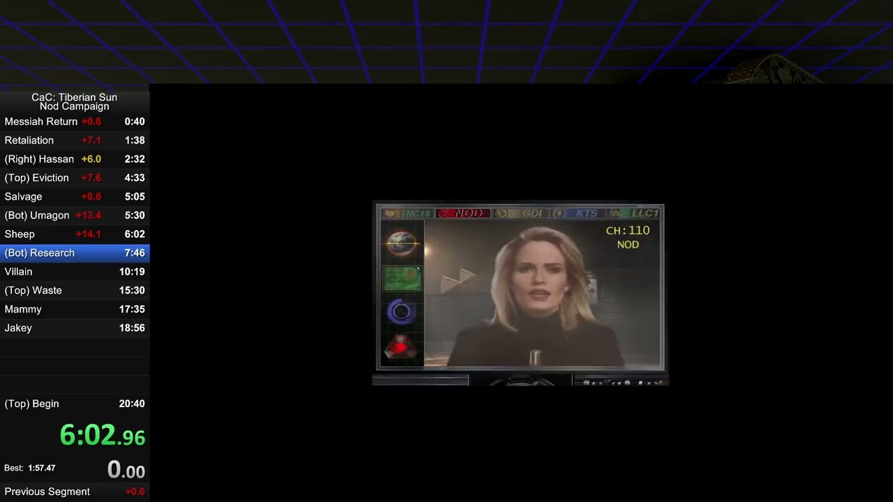 Tiberian Sun - Nod Any% (