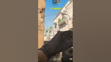 Deep CT Smoke Dust 2 #shorts #cs2