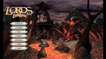 Lords of Everquest Main Menu Theme HD Animatic (2003, Sony Computer Entertainment)