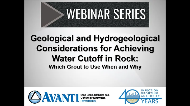 Webinar: Geological and Hydrogeological Considerat...