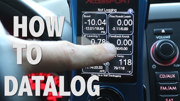 HOW TO DATALOG WITH YOUR ACCESSPORT