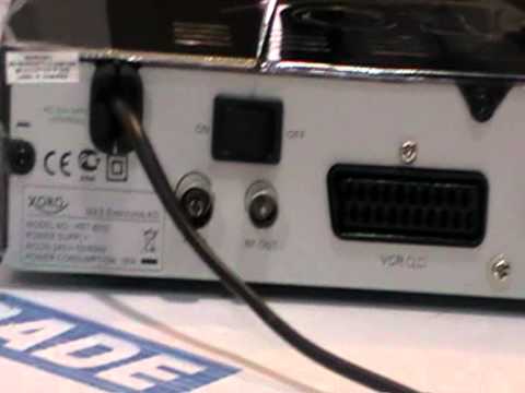Xoro HRT 8010 Digital TV Receiver - Overview & Install