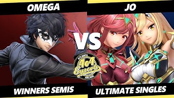 4o4 Smash Night 28 Winners Semis - Omega (Joker) Vs. Jo (Pyra Mythra) SSBU Ultimate Tournament
