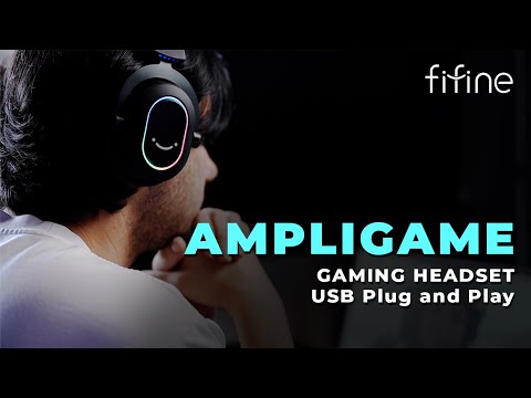 Affordable Gaming Headset | FIFINE AmpliGame H6