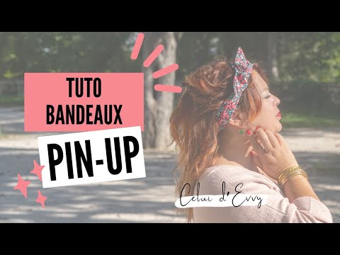 Tuto bandeau cheveux court réversible - Celui d'Evy