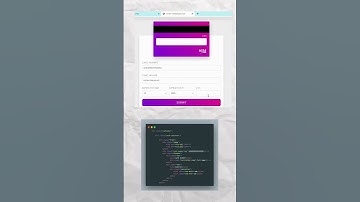 Credit card made with html css and js 🔥💥