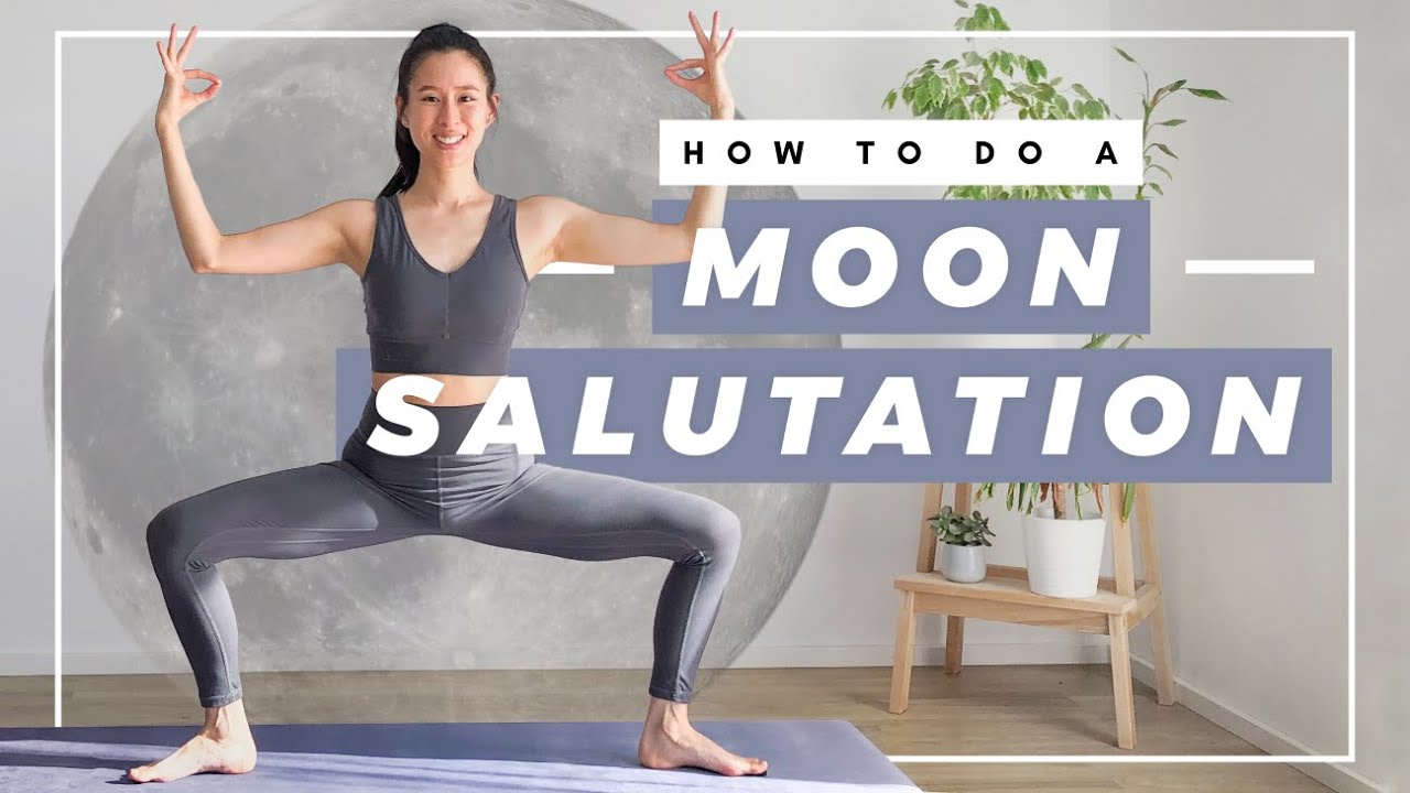 Moon Salutation Yoga Sequence - Yoga Paper