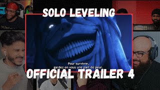 Solo Leveling Official Anime Trailer 4 Reaction Mashup
