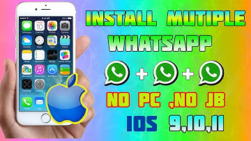 How to Install Multiple WhatsApp On iPhone - Ipad | iOS 11/10/9 FREE!
