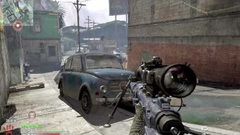 COD MW2 Sniper Quick Scope, No Scope and Throwing Knife Montage (PC) #4