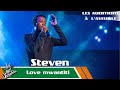 Steven  love mwantiti  les auditions  laveugle  the voice afrique francophone civ