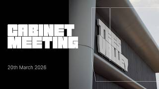 Cabinet Meeting | 20th March 2026 | Tees Valley Combined Authority