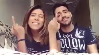 Omar & Rajaa Belmir - أغنية ( مرحب مرحب يا هلال ) علااااااام هاد جوج ههههههه
