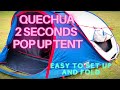Quechua 2 seconds Pop-up fresh&black 3XL Tent  || DJ Dahuya