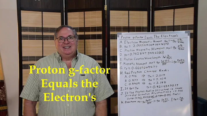 Proton g-factor Equals the Electron's