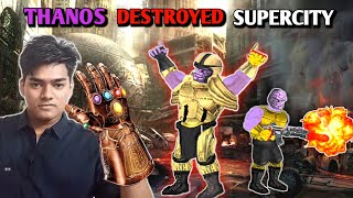 Thanos Destroyed Supercity