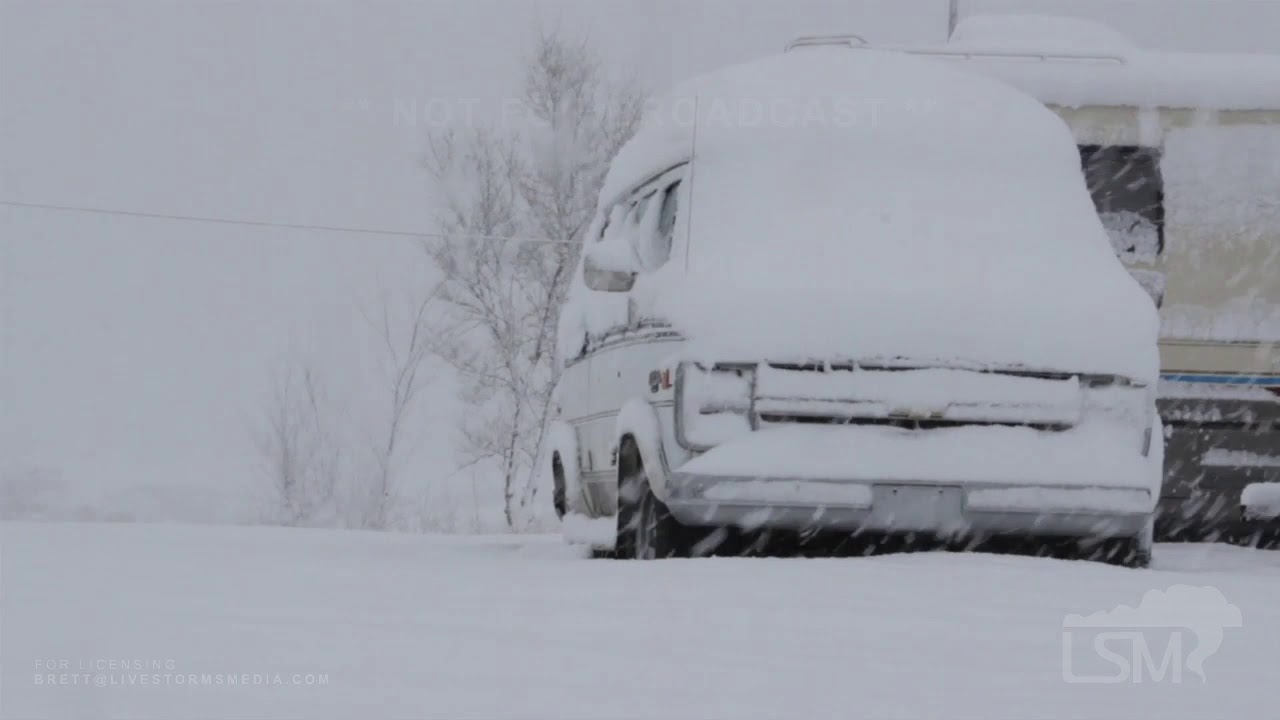 04162020 Lamoni, IA Slide Off Along I35 and Heavy Snow YouTube
