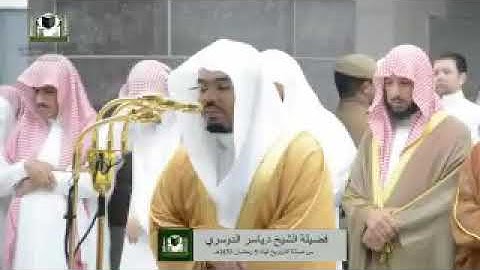 ‏تلاوة فضيلة الشيخ د. ‎#ياسر_الدوسري من صلاة التراويح ليلة 5 رمضان 1439هـ
