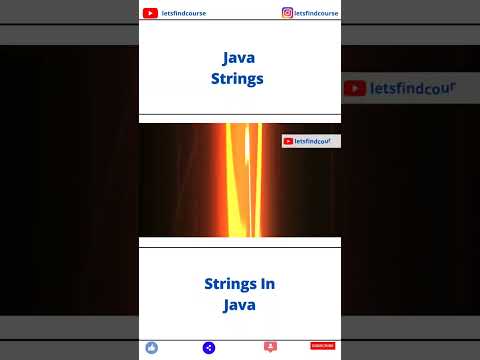 Java String | Strings In Java #java