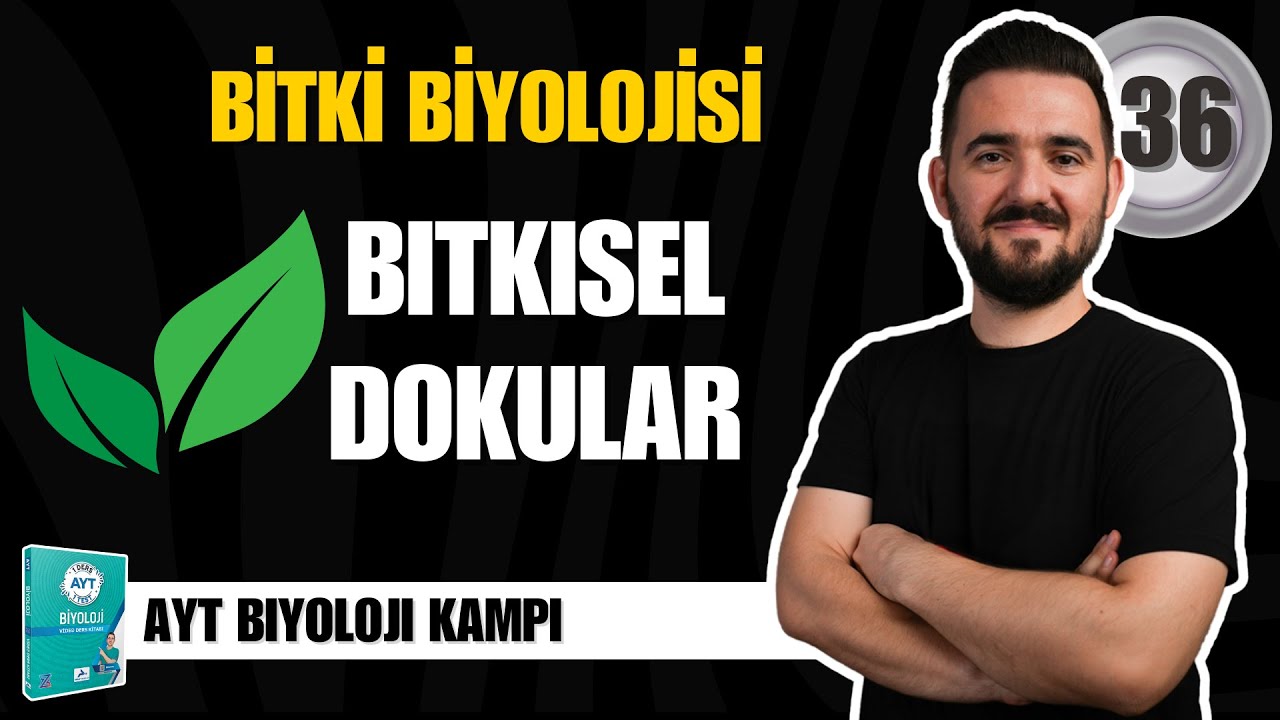 AYT Biyoloji Kampı | 36. GÜN | Bitkisel Dokular - Bitki Biyolojisi | yks2025