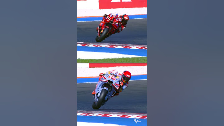 Pecco and Marc last corner comparison! | 2024 #EmiliaRomagnaGP