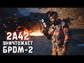 Пушка 2А42 Уничтожает БРДМ-2 | 30mm Autocannon crushes armored car | Крупнокалиберный переполох