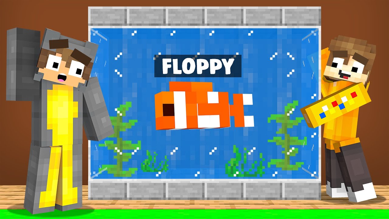 I Built a Massive Aquarium in Our Minecraft World! (Cherry Island)