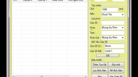 Hướng dẫn sử dụng auto click không chiếm chuột bằng phần mềm AutoClick by PhongPro206 V2.1