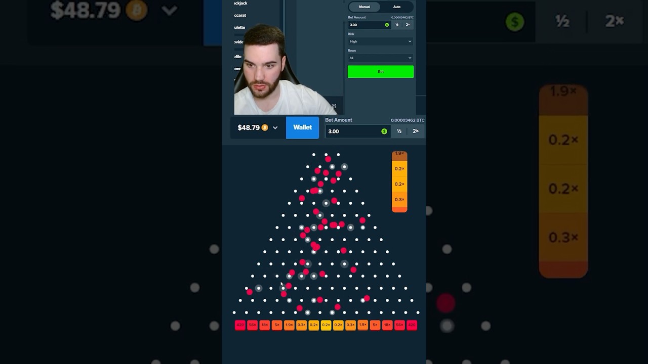 POV: You Hit Your FIRST Max Win On Plinko.. - YouTube