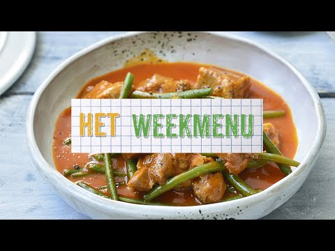 Video: Lamsvlees Met Sperziebonen En Paprika In Een Pot