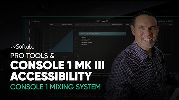 Console 1 Mixing System Mk III Protools Accessibility – Softube