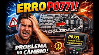 🔧 Erro P0771 Solenoide de Bloqueio com Falha  Sintomas, Causas e Solução Completa🚗