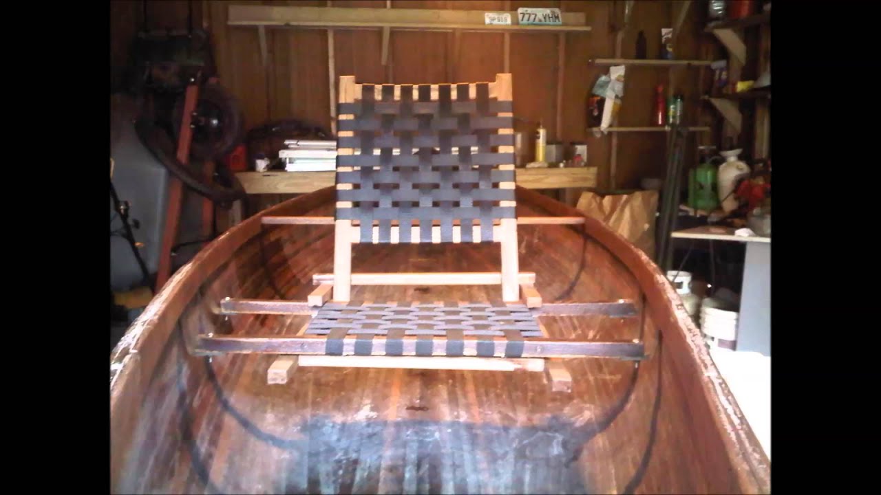Restoring a Woodstrip Redwood Canoe YouTube