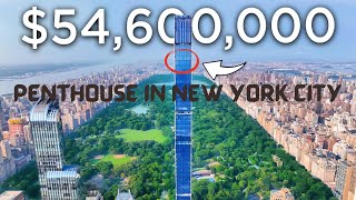 Inside a $54,600,000 ROW New York City Penthouse with Amazing City Views! #nyc #usa #construction