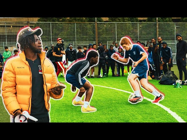 Academy Baller Vs Grassroots Magician!! 1V1s For £1,000 (U14s) class=