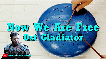 Now We Are Free Ost Gladiator - Simple Tank Drum Cover with Tabs