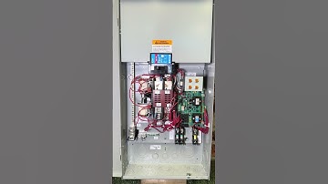 Automatic Transfer Switch for Generators.  Here is a quick look inside one. #generator #ats