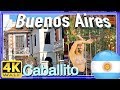 【4K】WALK Caballito Buenos Aires Argentina 2019 walking tour