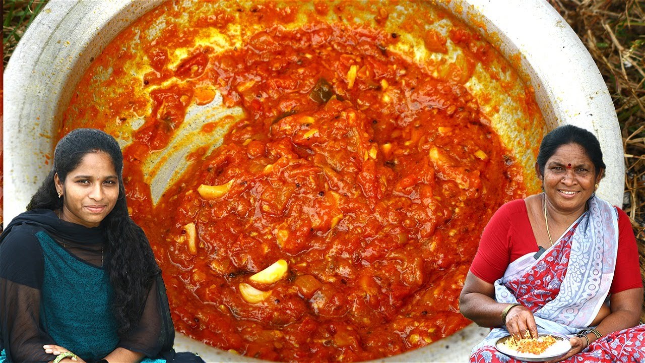 అత్తమ్మ కొత్తగా అవి వేసి చేసింది  5 స్టార్ట్ హోటల్ లో ఉన్నట్టు ఉంది l tamato gujju curry in telugu