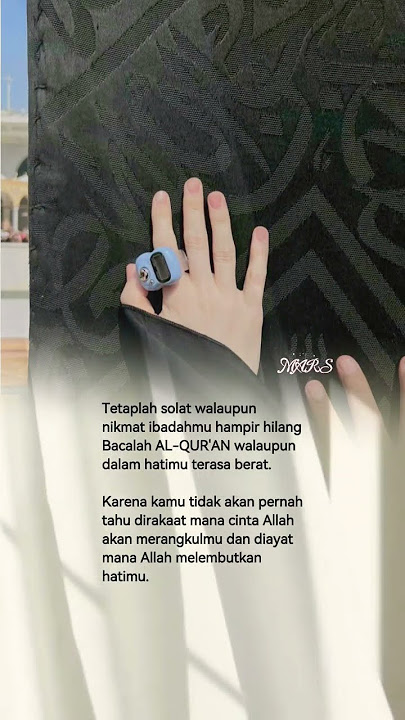 Bismillah.. Istiqomah itu adalah hal tersulit untuk dibangun🥲