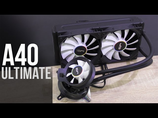 CRYORIG A40 Ultimate Hybrid Liquid Cooler Review - YouTube