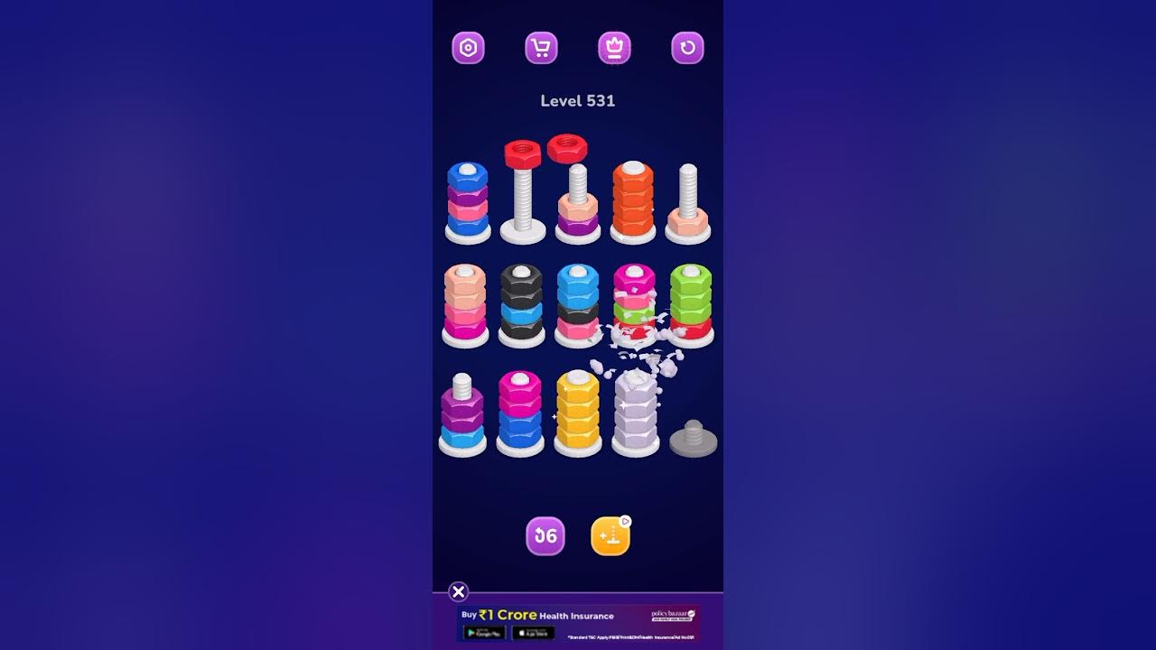 Как пройти игру nut sort. Как пройти игру nut sort