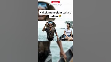 Dalem Banget Nih! | So Deep Underwater! #kakekhujan #lucu #dialogambigu #rain #memes #komedi