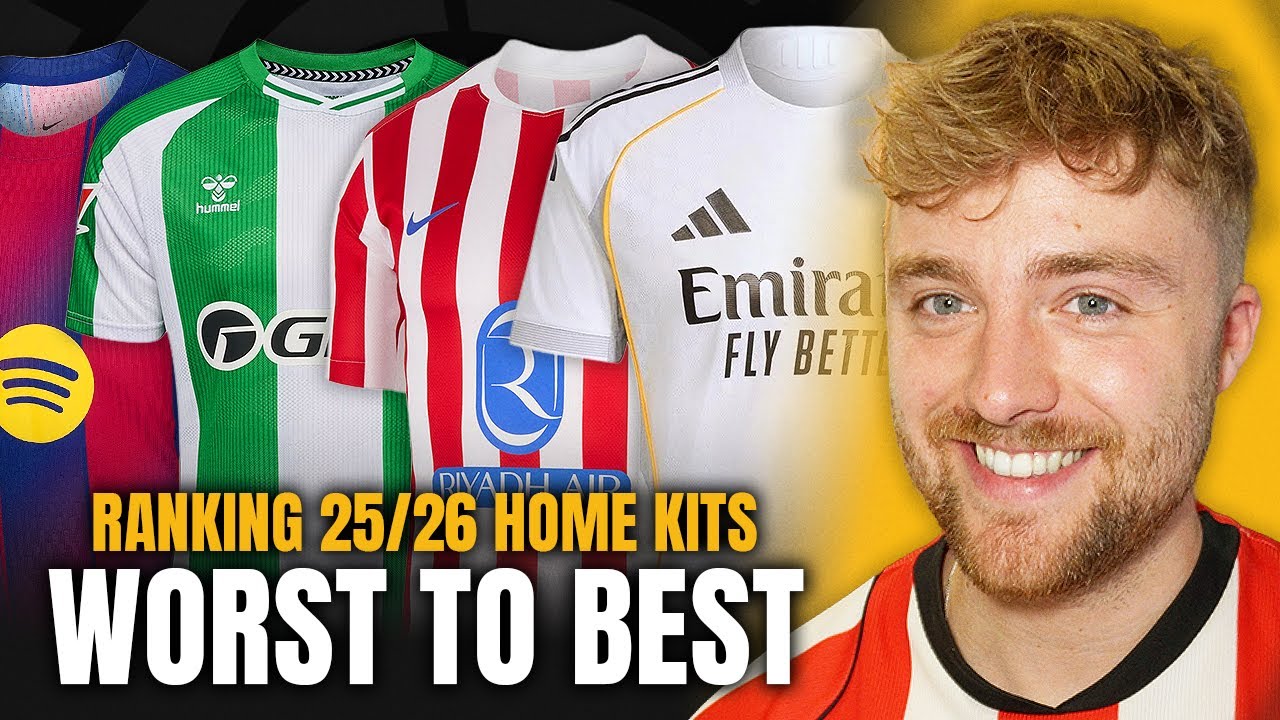 Ranking ALL 25/26 La Liga Home Kits!