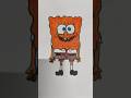 SpongeBob Drawing #drawing #short #treanding #viralshorts#draw