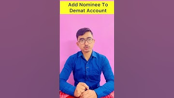 Add Nominee To Demat Account | #shorts