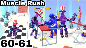 Muscle Rush All levels Walkthrough Gameplay Level 60-61 Android and Iphone Gameplay Pak IT Gamer